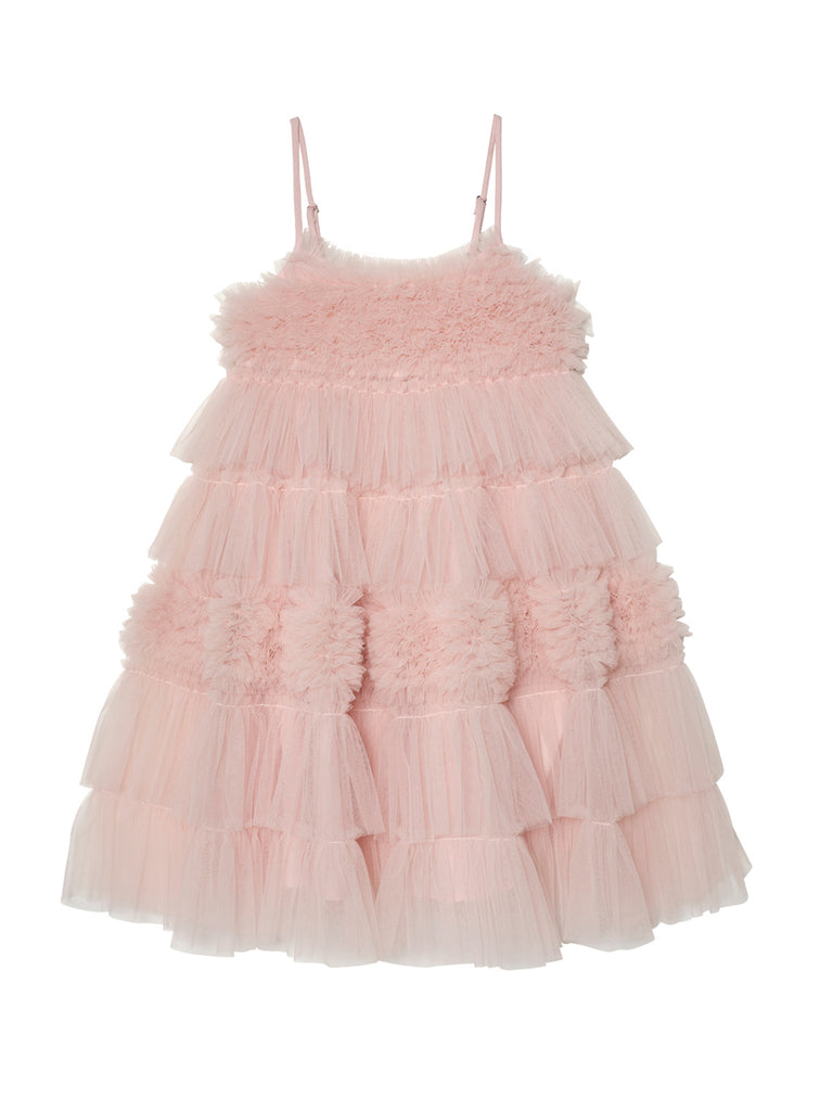 ワンピース Riu Tulle raffle docking knit dress Tulle raffle docking knit dress – Riu