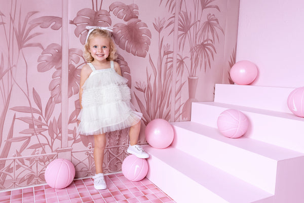 Bébé Macaron Tulle Dress