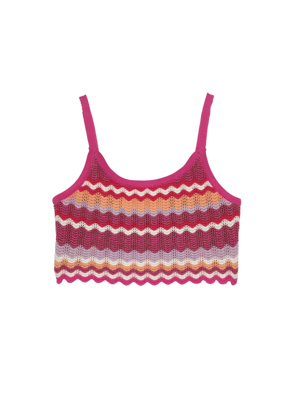 Sparkling Sands Crochet Top