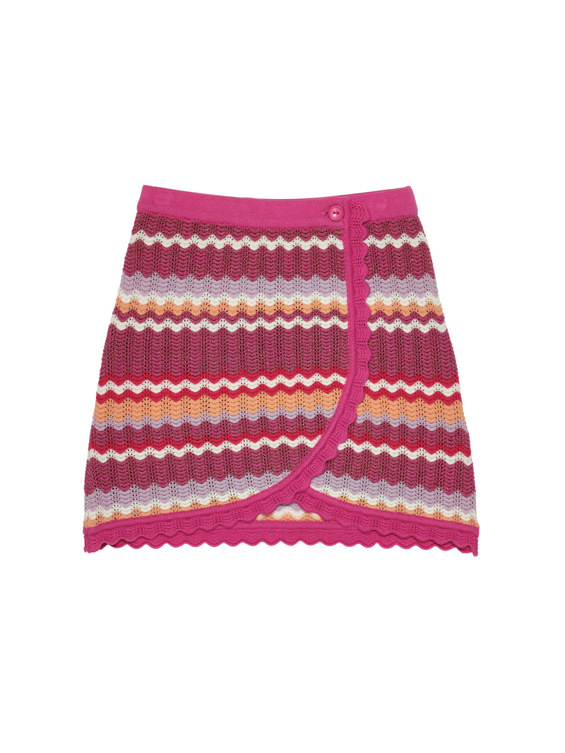 Sparkling Sands Crochet Skirt