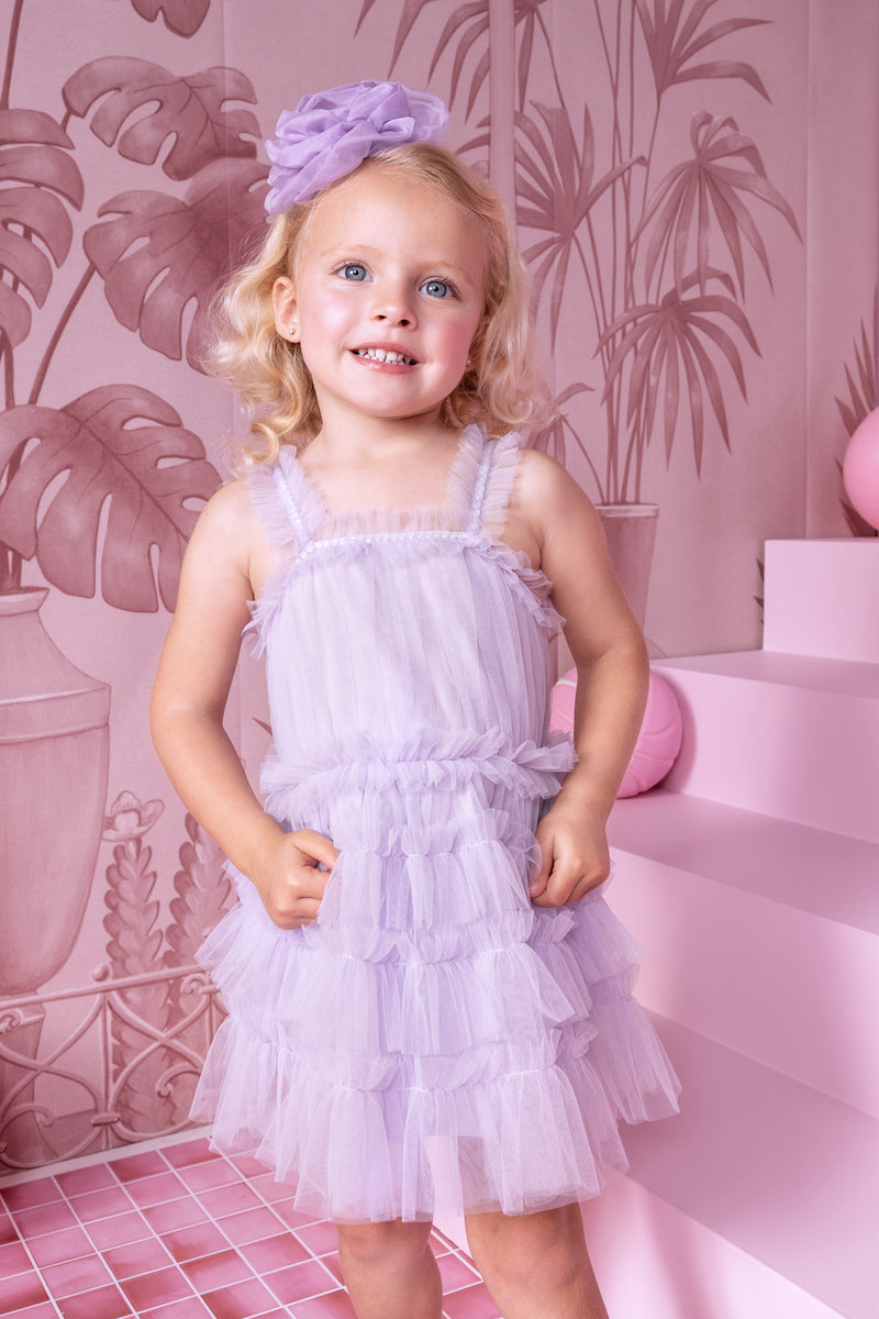 bebe purple dress Pale Lavender Lilac Birthday Party Baby Dress, Flower Girl, Puffy Toddler Dress, Tutu Prom Gown, Dance Girl Dress, Special Occasion Dress