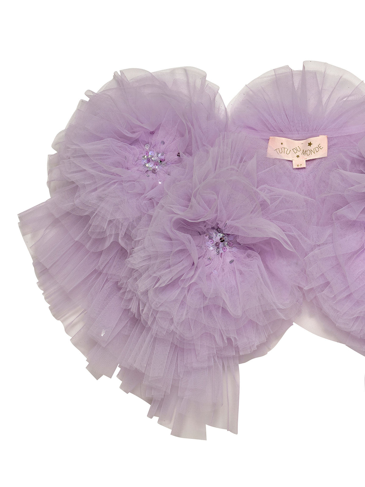 トリートユアセルフTreatGirl's tulle frill jersey Lola Tulle Dress – Tutu Du Monde US