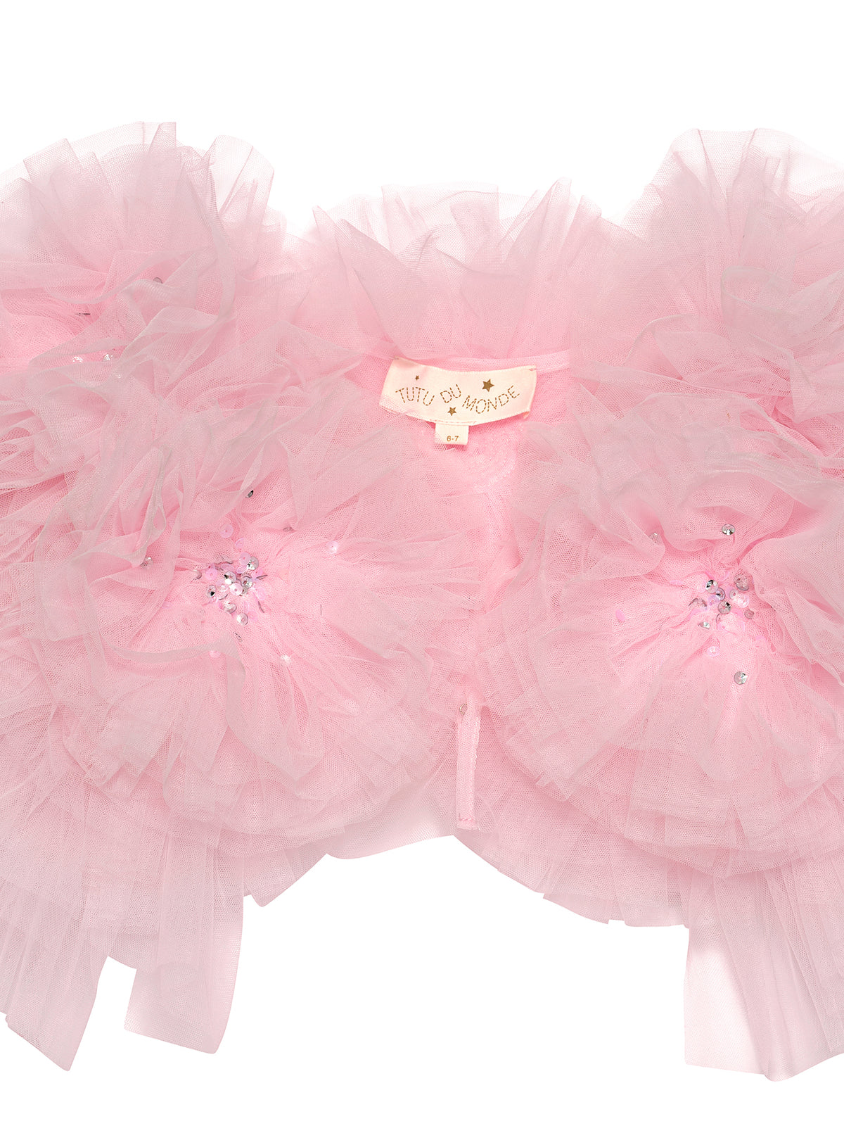 トップス muguet tulle ribbon bustier ensemble Ribbon In The Sky Corset Top ☆ Floral – Rock N Rags