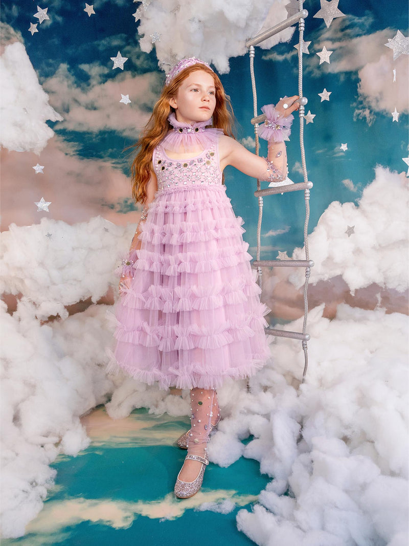 Jewellery Box Tutu Dress Orchid Bloom / 3-4 Years / Shell: (Knitted Fabric 100% Cotton, Net Fabric 100% Nylon) Lining: (Woven Fabric 100% Cotton) Jewellery Box Tutu Dress Orchid Bloom / 3-4 Years / Shell: (Knitted Fabric 100% Cotton, Net Fabric 100% Nylon) Lining: (Woven Fabric 100% Cotton)