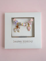 Unicorn Carousel Charm Bracelet
