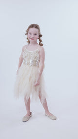 Gold Radiance Tutu Dress