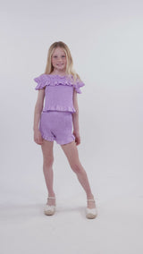 Mariposa Purple Two Piece Set | Value $170