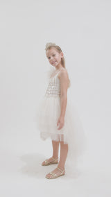 Pearlescent Treasure Tutu Dress