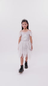 Skull Fleur Tutu Dress