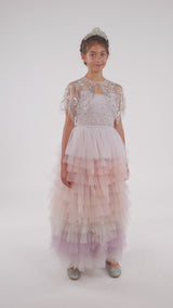 Waterfall Long Tutu Dress