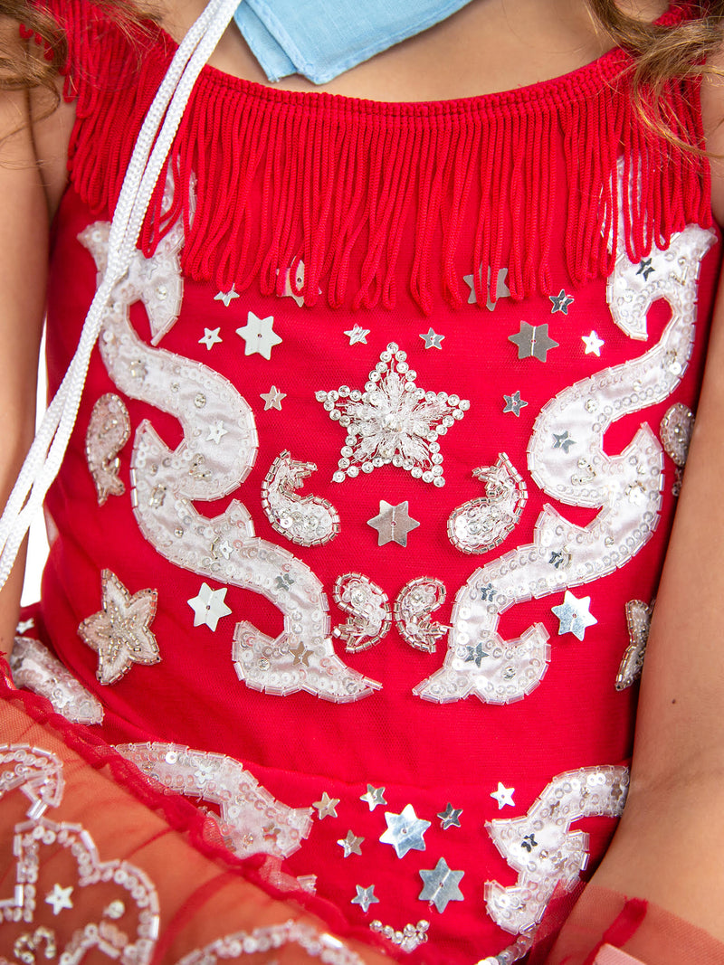 tutu du monde red dress Bb Luminous Tulle Dress