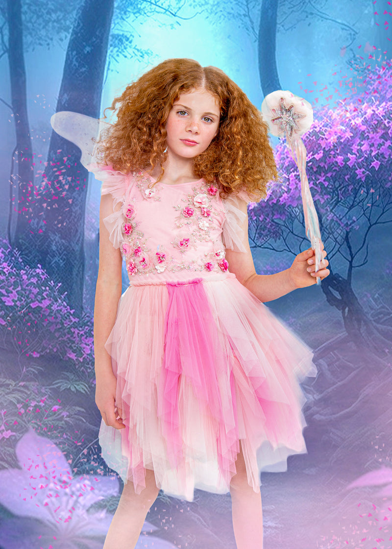 Girls Dress Blossom Fairy Costume