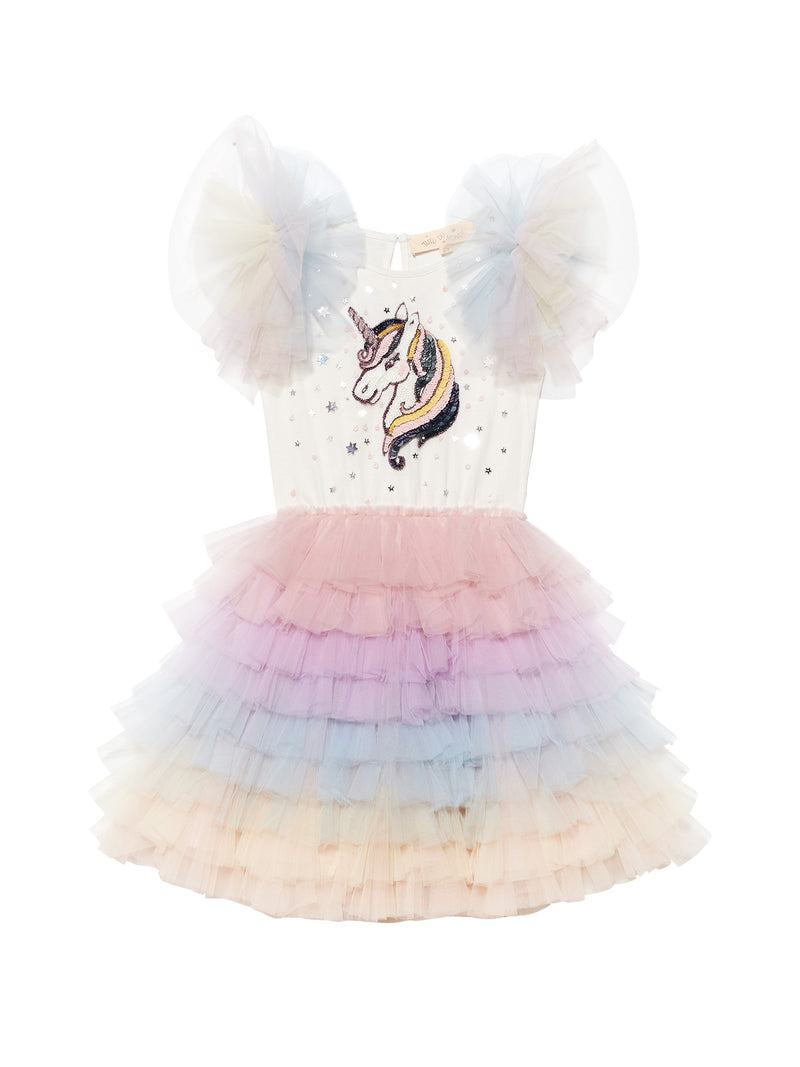 Pastel Rainbow Unicorn Birthday Outfit girls,Pastel Unicorn Birthday O |  The Tutu Princess