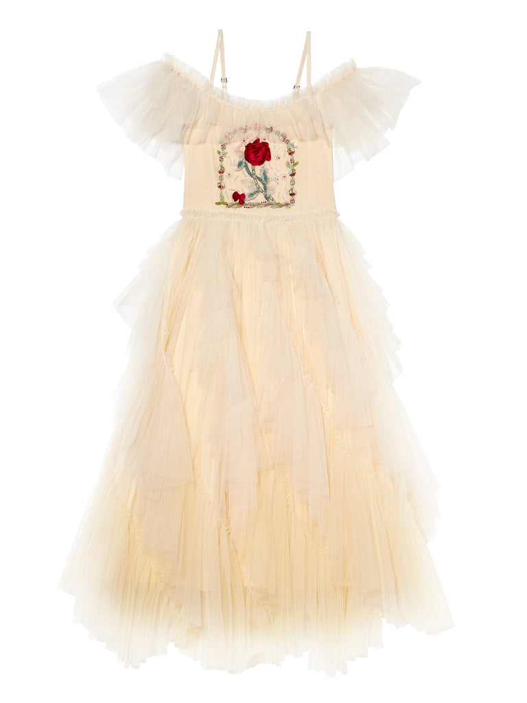 Embroidered Dress in Multicoloured - Gucci Kids