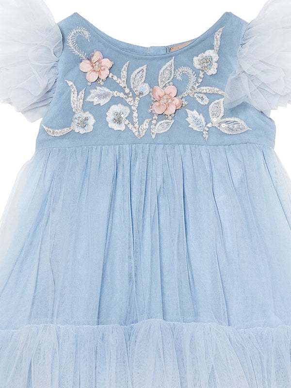 Bébé Blue Orchid Tulle Dress