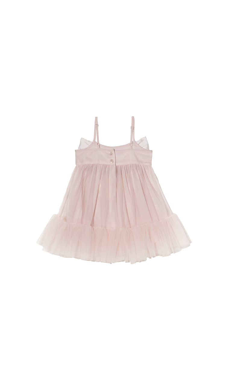 Bébé Simply Pink Tulle Dress