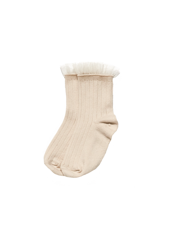 Collégien Margaux Tulle Ankle Socks